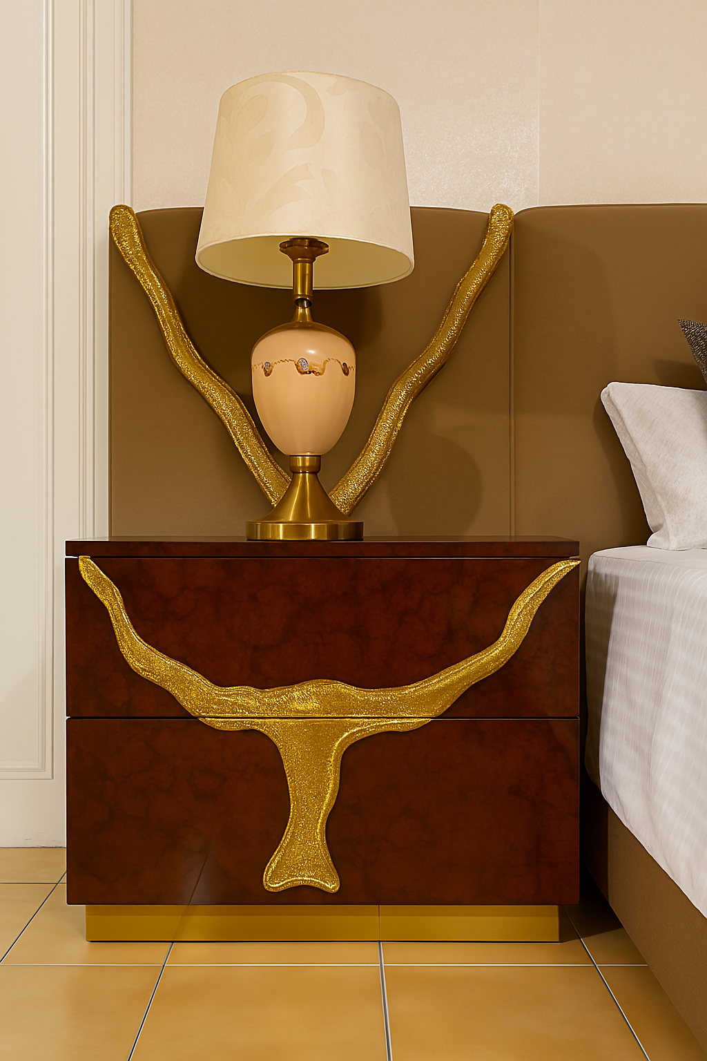 Velden Crest Side Table