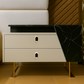 Noir Crest Side Table